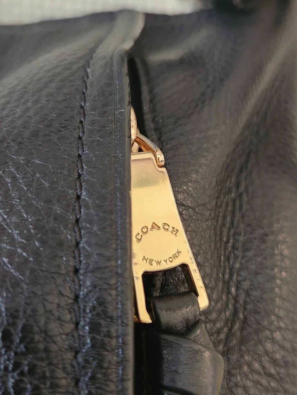 Coach Marlon Hobo Bag Black Pebble Leather Crossbody Shoulder Bag F79994